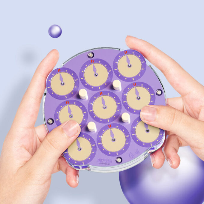 Qiyi Clock Magnétique Lilac