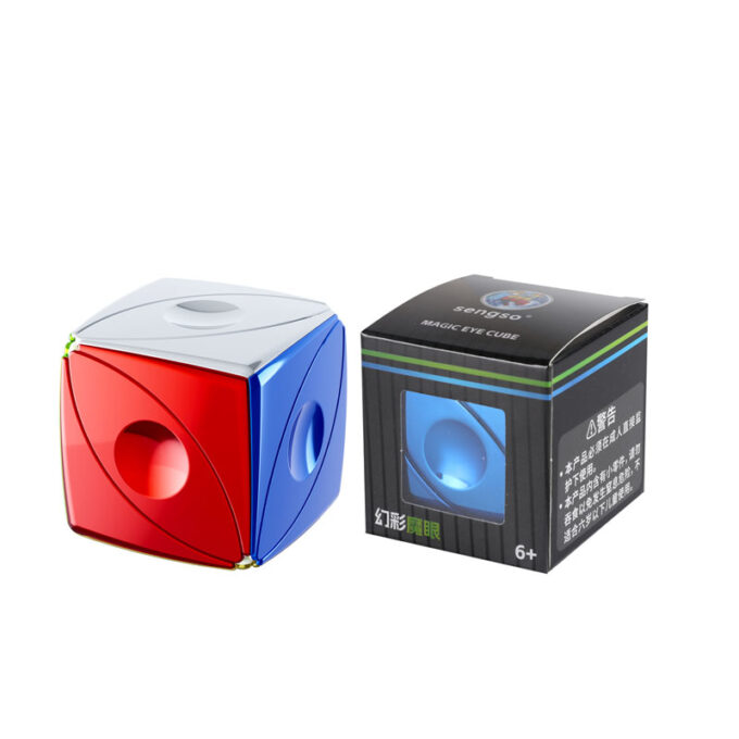 ShengShou Metallic Evil Eyes Ivy Cube